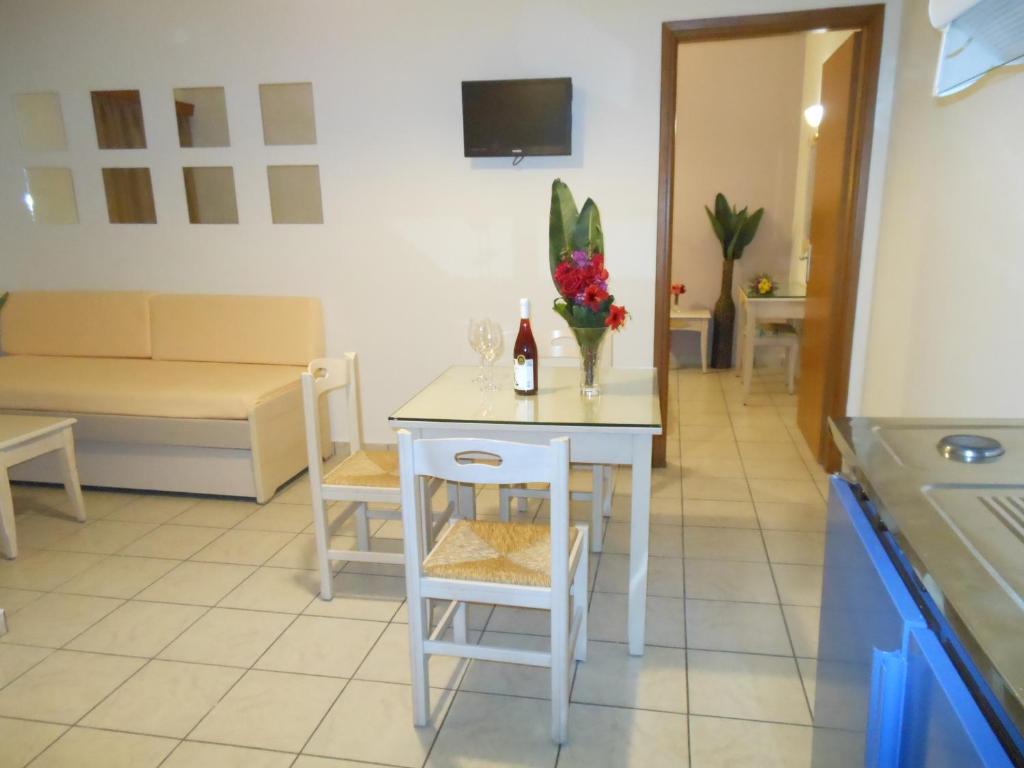 Aparthotel Jechrina Kato Daratso Zimmer foto