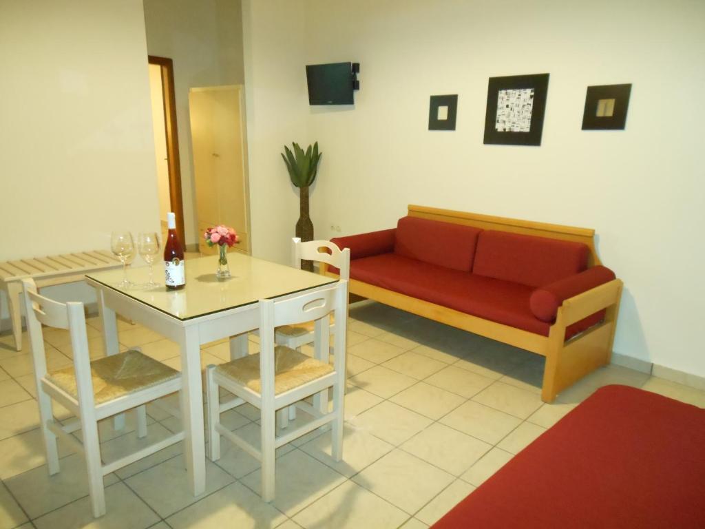 Aparthotel Jechrina Kato Daratso Zimmer foto