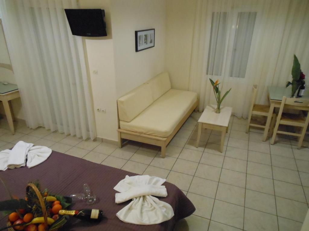 Aparthotel Jechrina Kato Daratso Zimmer foto